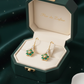 ¡DE MODA! PENDIENTES FLOR DE ZAFIRO