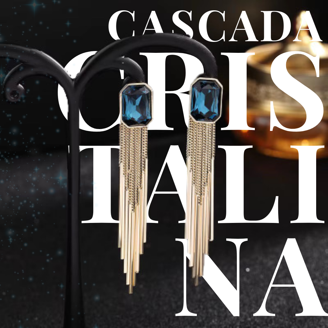 PENDIENTES CASCADA CRISTALINA
