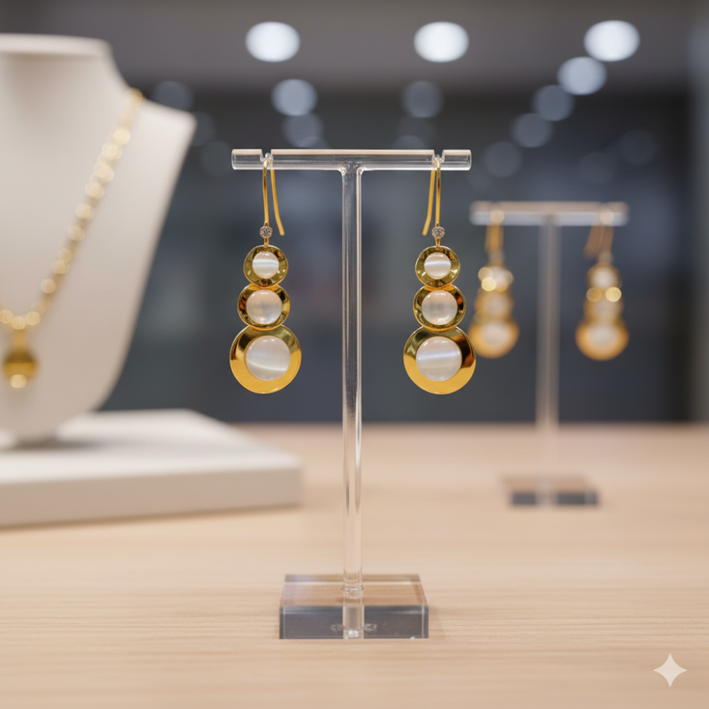 ¡EN TENDENCIA! PENDIENTES AROS DE ÁGATA