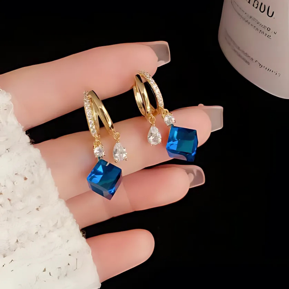 PENDIENTES PERLAS DE MAR 🌊💙