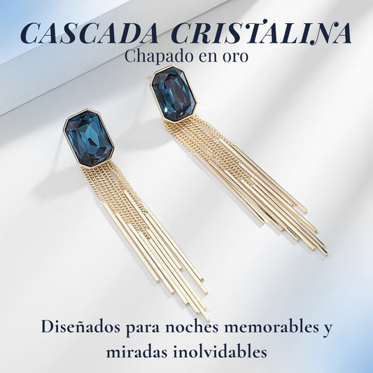 PENDIENTES CASCADA CRISTALINA