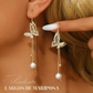 ¡EXCLUSIVOS! PENDIENTES LARGOS DE MARIPOSA