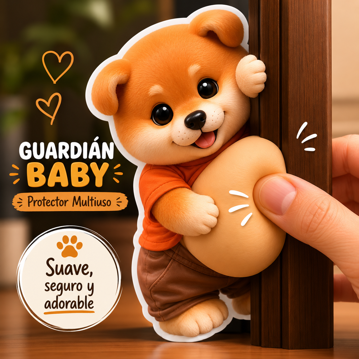 STIKERS PEQUEÑO GUARDIAN (La protección mas tierna para tu hogar)